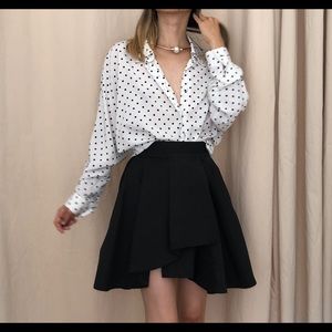 French connection flare skirt